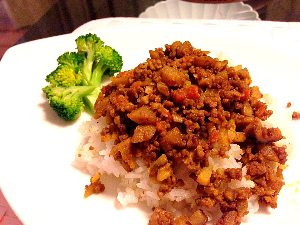 筑前煮リメイク ドライカレー
